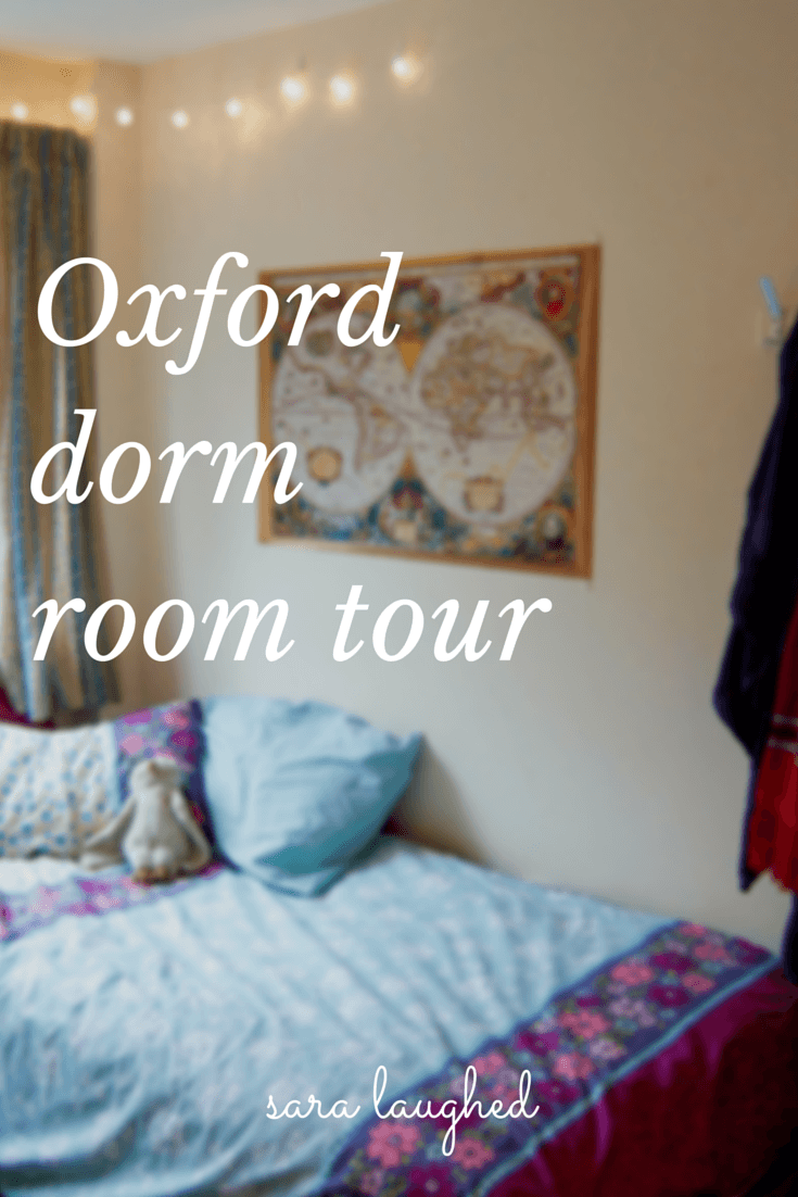 Oxford Dorm Room Tour - Sara Laughed