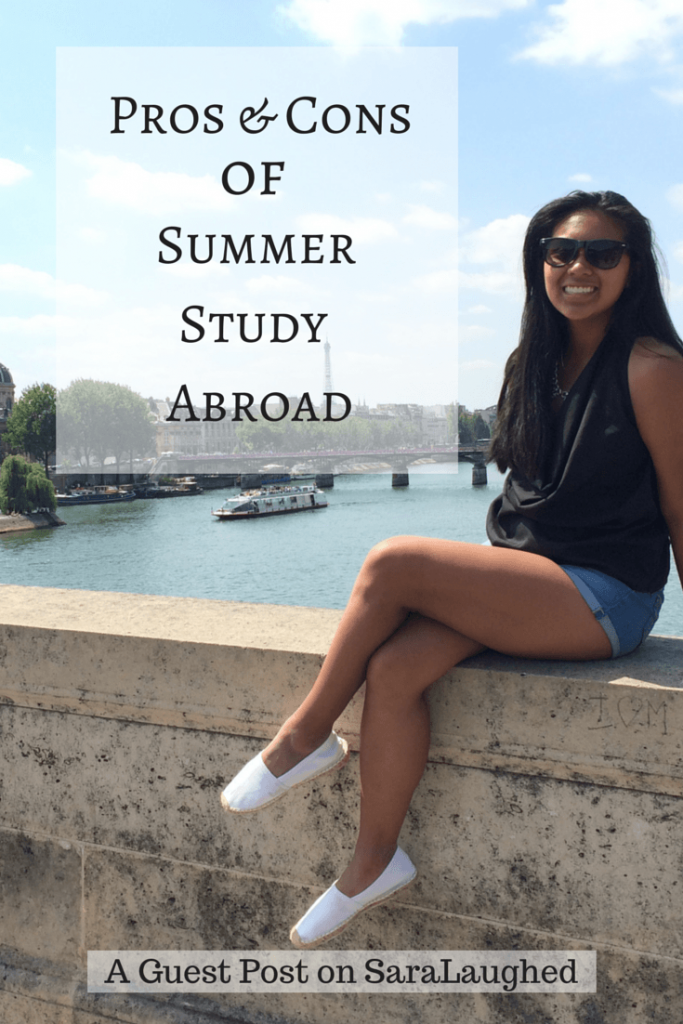 Pros & Cons of Summer Study Abroad - A Sara Laughed Guest Post