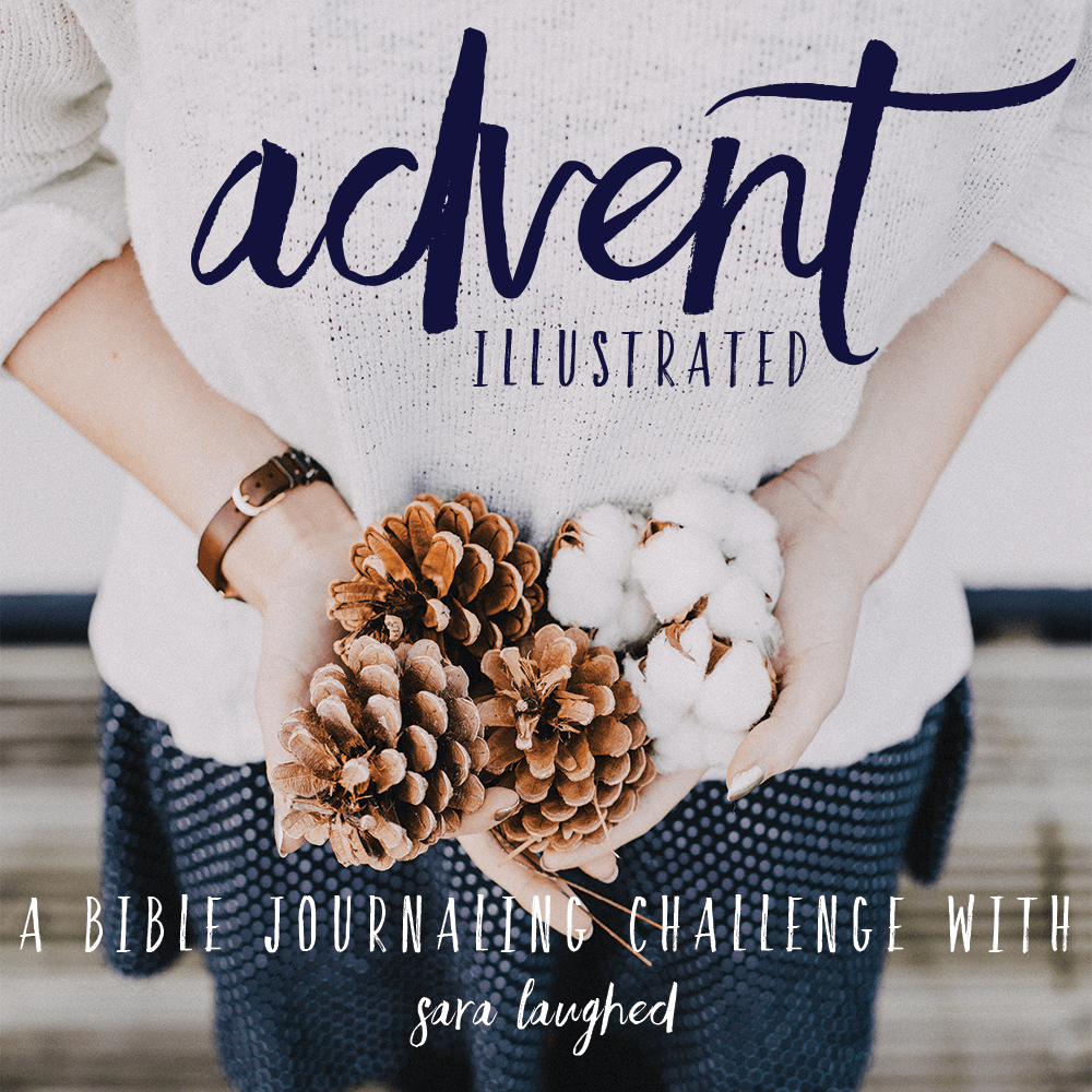 I'm so excited to announce the Advent Illustrated Bible journaling challenge! Read here for how to join!