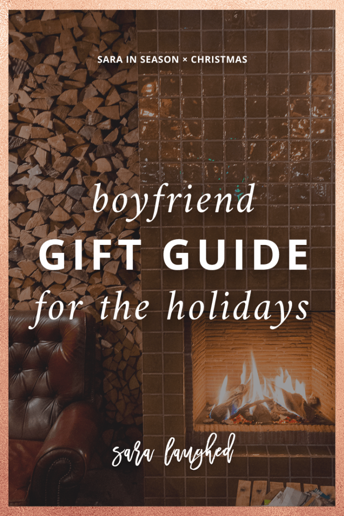 Pin this boyfriend gift guide! Gift ideas for boyfriend for Christmas.