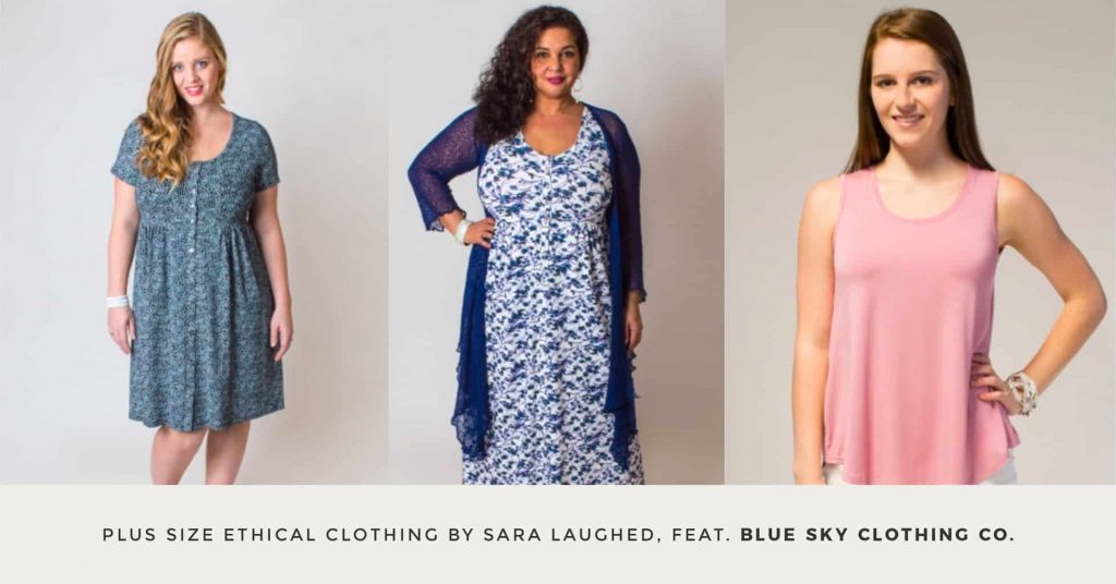 03. BLUE SKY CLOTHING CO - Plus Size Ethical Clothing - The Updated Ultimate