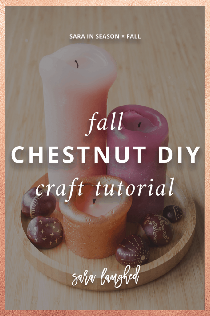 Pin this chestnut DIY idea!