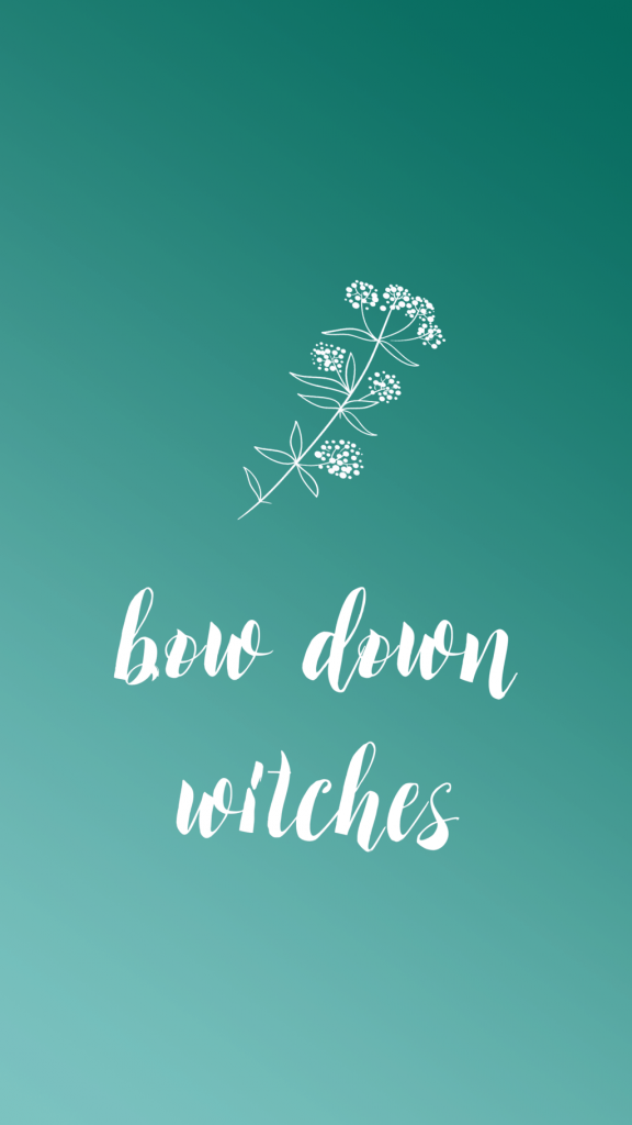 Halloween Phone Wallpaper - Sara Laughed - bowdownwitches