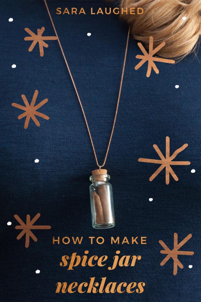 How to Make Apothecary Spice Jar Necklaces for Fall