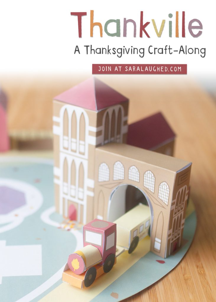 Join Thankville, a Thanksgiving craft-along for the whole family!