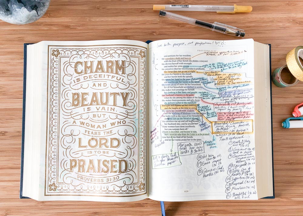 How I've Used Colored Pens and Highlighters to Study the Bible for Ten  Years 